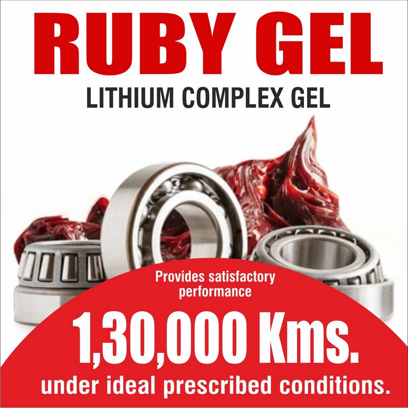 Palco Ruby Gel Red Grease, NLGI-3 Long Lasting Lithium Complex Grease Palco Ruby Gel Red Grease, NLGI-3 Long Lasting Lithium Complex Grease