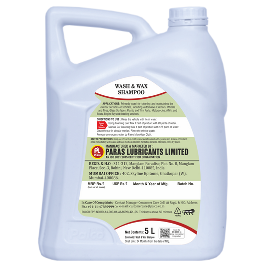Wash & Wax - 5L