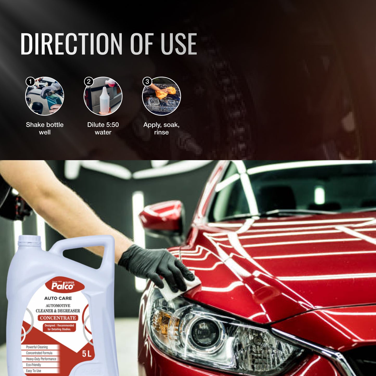 Automotive Cleaner & Degreaser Concentrate -5L