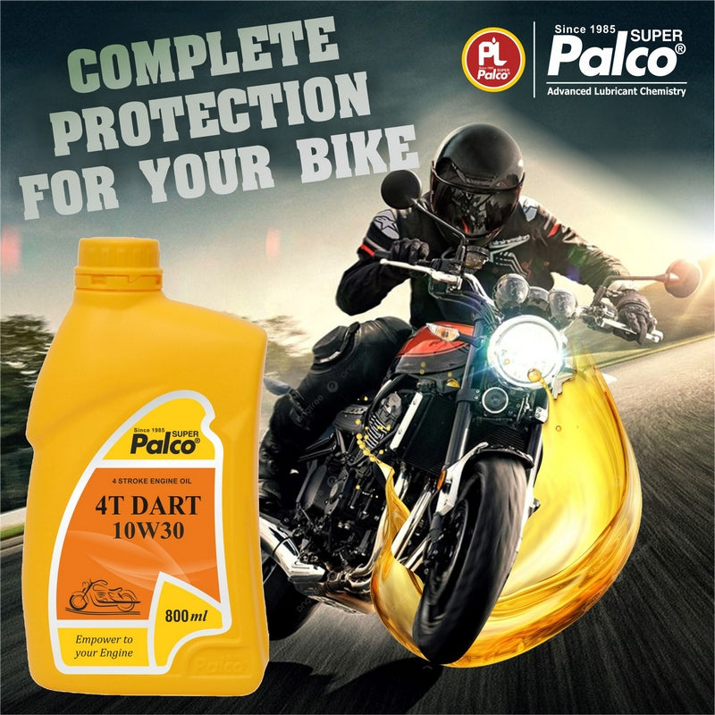 PALCO 4T DART 10W30, API SG Multigrade 4-Stroke Bike Engine Oils PALCO 4T DART 10W30, API SG Multigrade 4-Stroke Bike Engine Oils