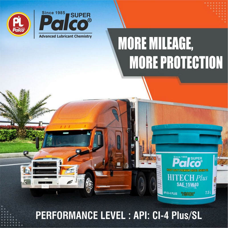 Palco Hitech Plus 15W40, Heavy Duty Diesel Engine Oils Palco Hitech Plus 15W40, Heavy Duty Diesel Engine Oils