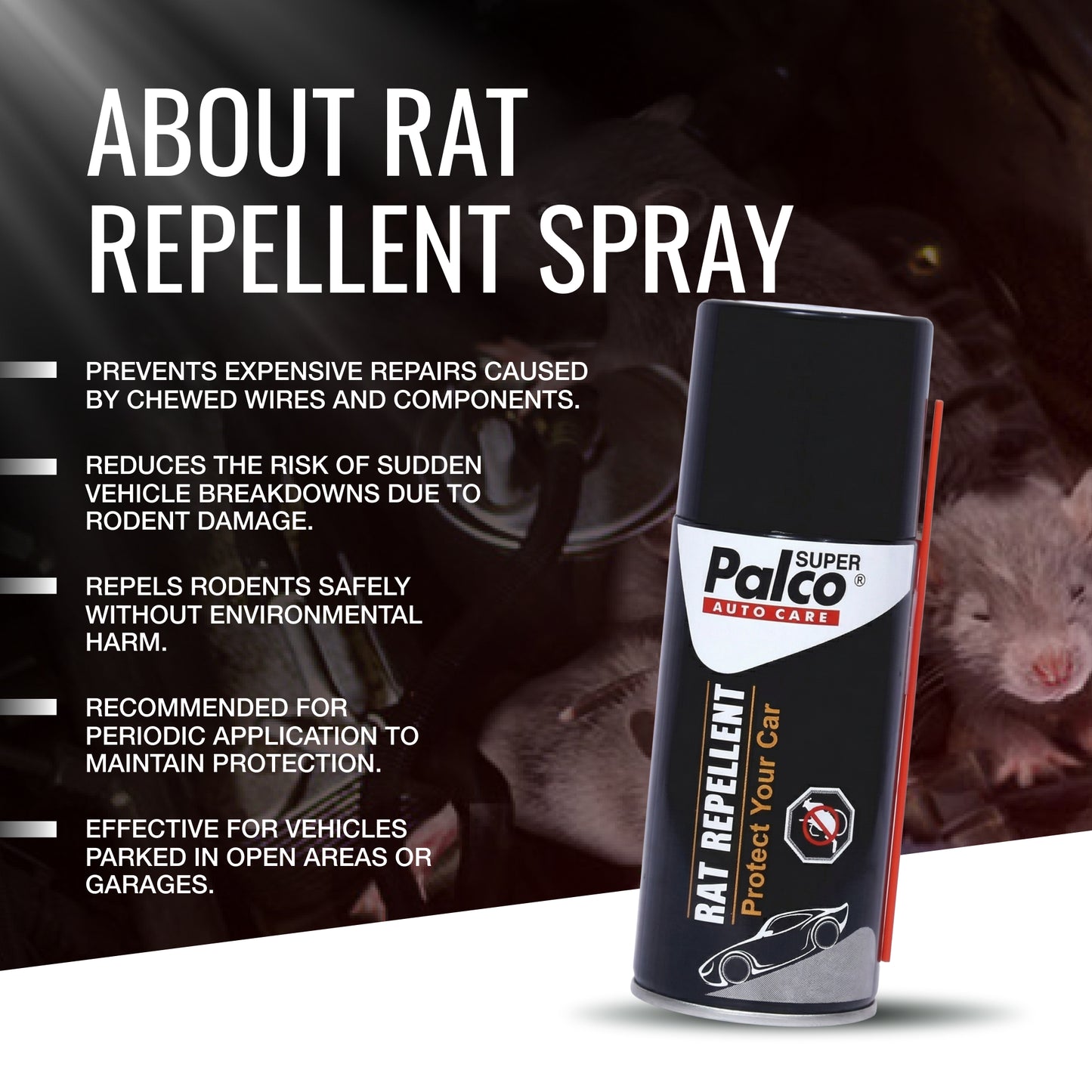 Palco Rat Repellent Twin Pack