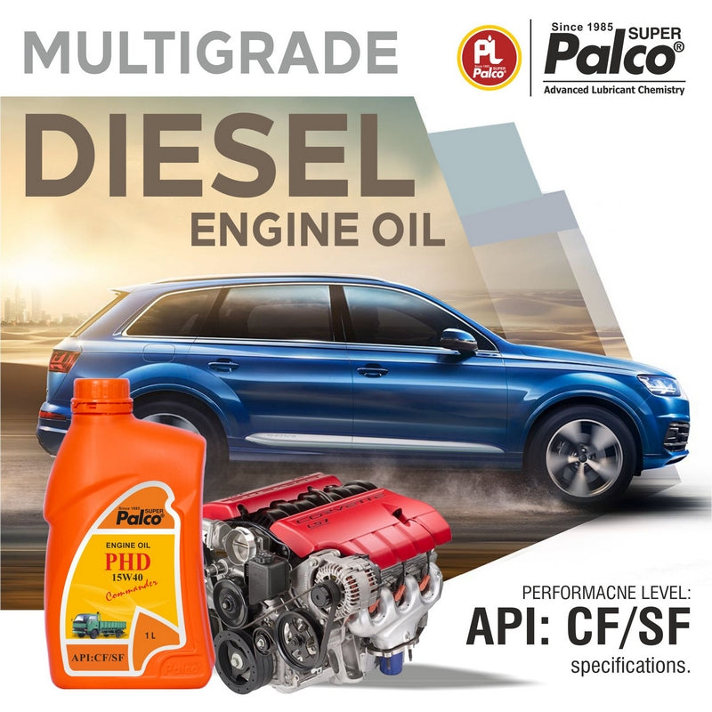 Palco Phd 15W40, Engine Oil CF/SF, High Performance Lube