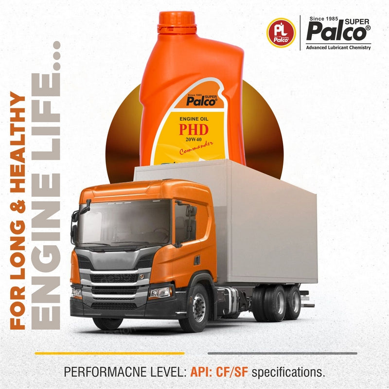PALCO PHD 20W40, CF/SF, Multigrade Diesel Engine Oil PALCO PHD 20W40, CF/SF, Multigrade Diesel Engine Oil