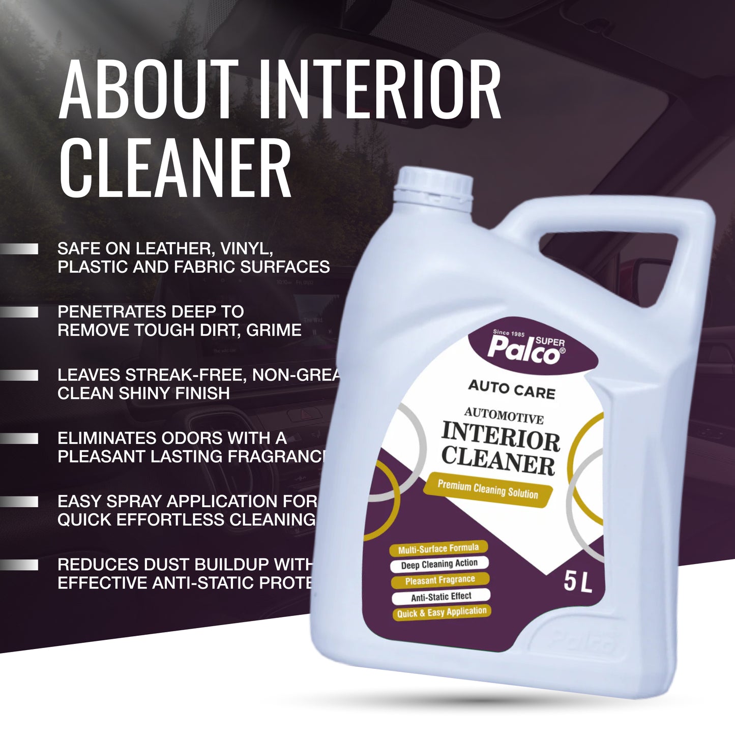 Automotive Interior Cleaner-5L