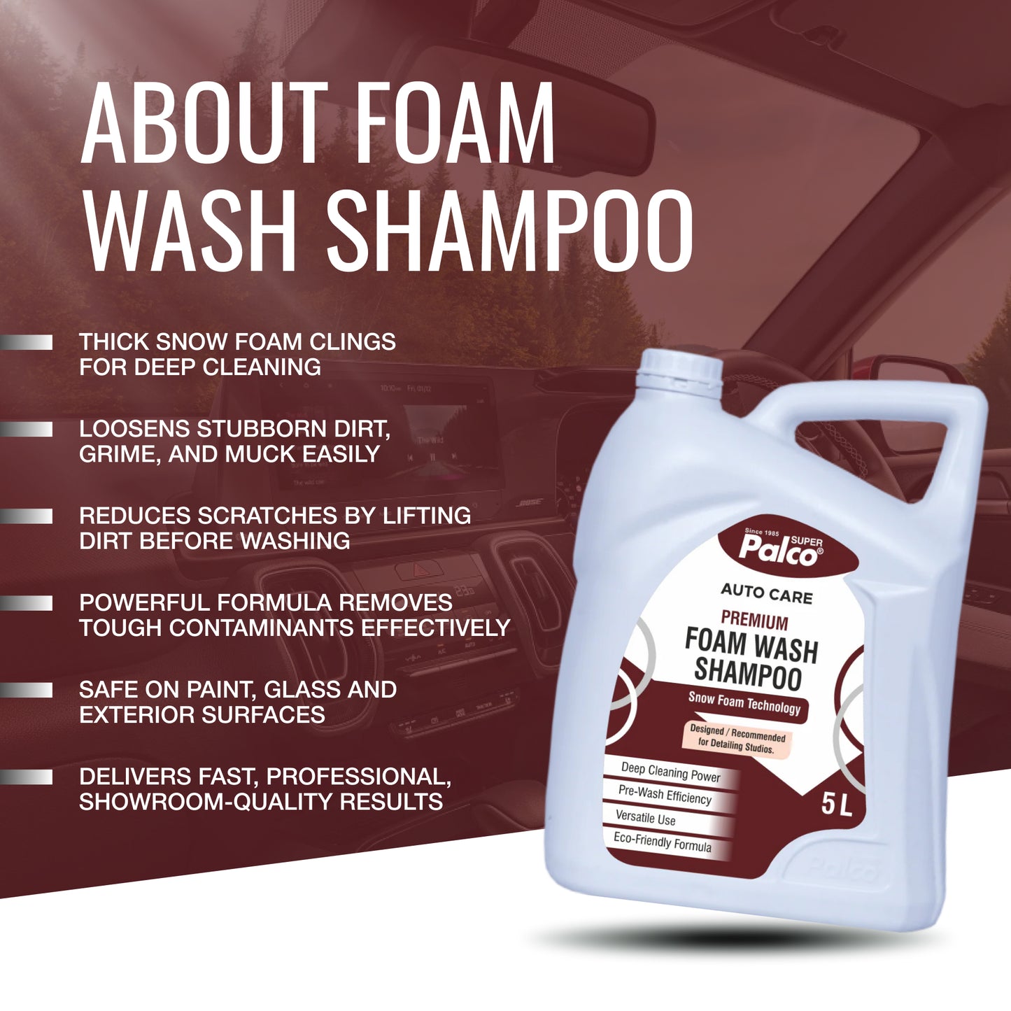 Premium Foam Wash -5L