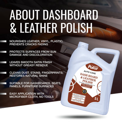 Dashboard & Leather Polish - 5L