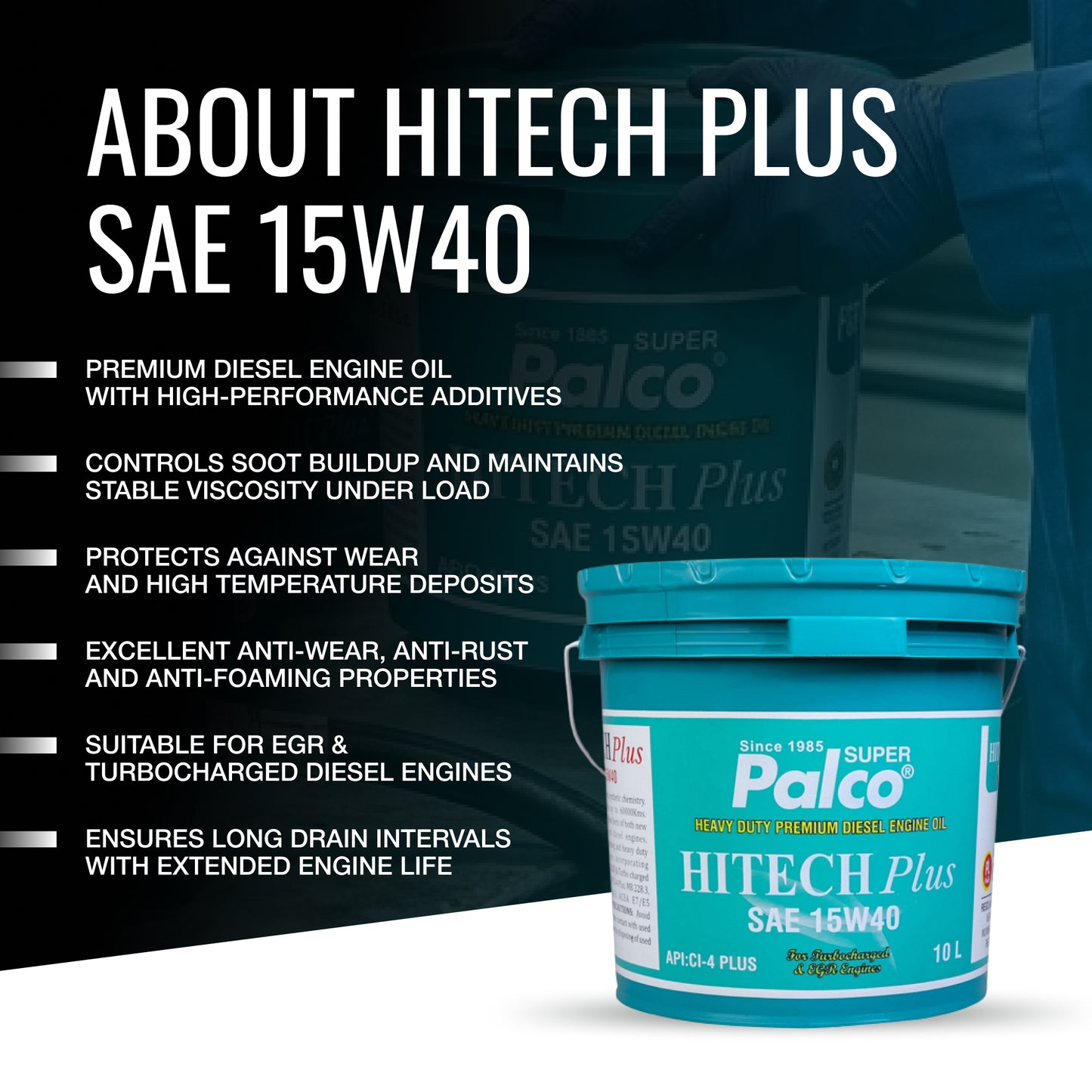 Hitech Plus 15W40