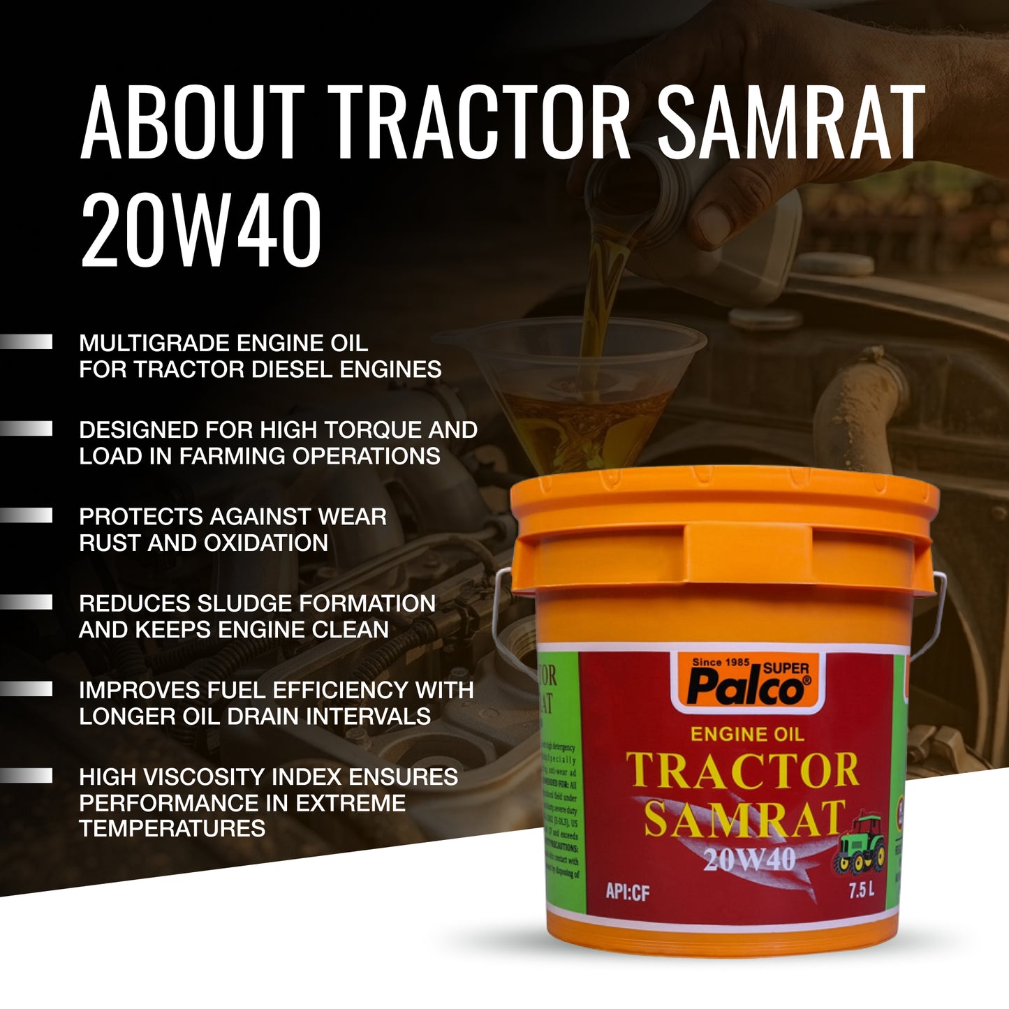 Tractor-Samrat-20W40