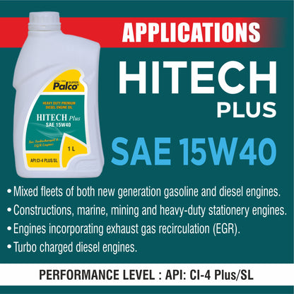 HITECH PLUS-15W40