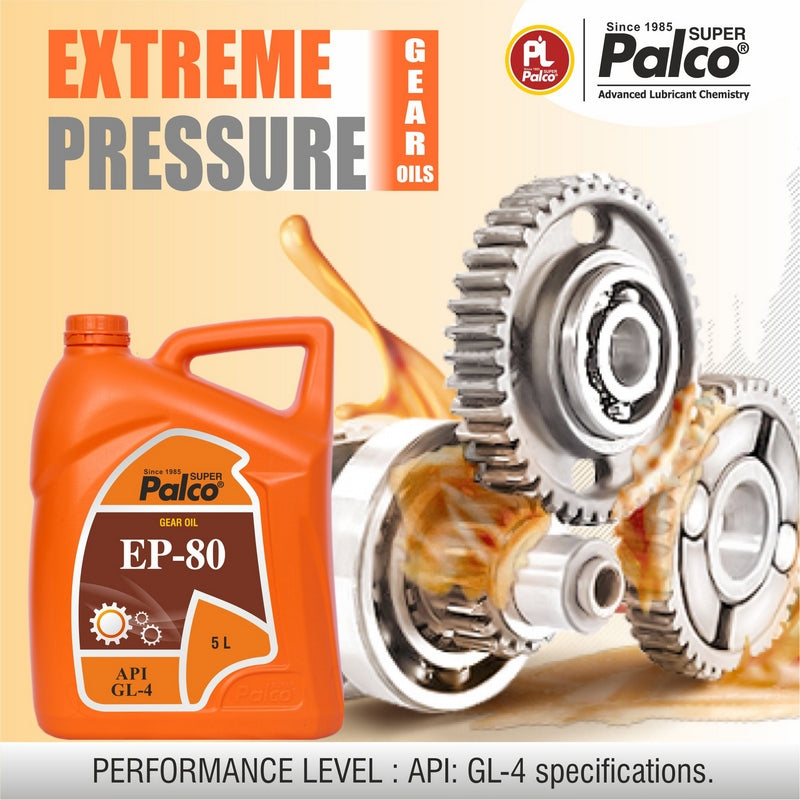 Palco EP 80W GL-4 Transmissions & Gear Oil, Gear boxes Lubrication Palco EP 80W GL-4 Transmissions & Gear Oil, Gear boxes Lubrication