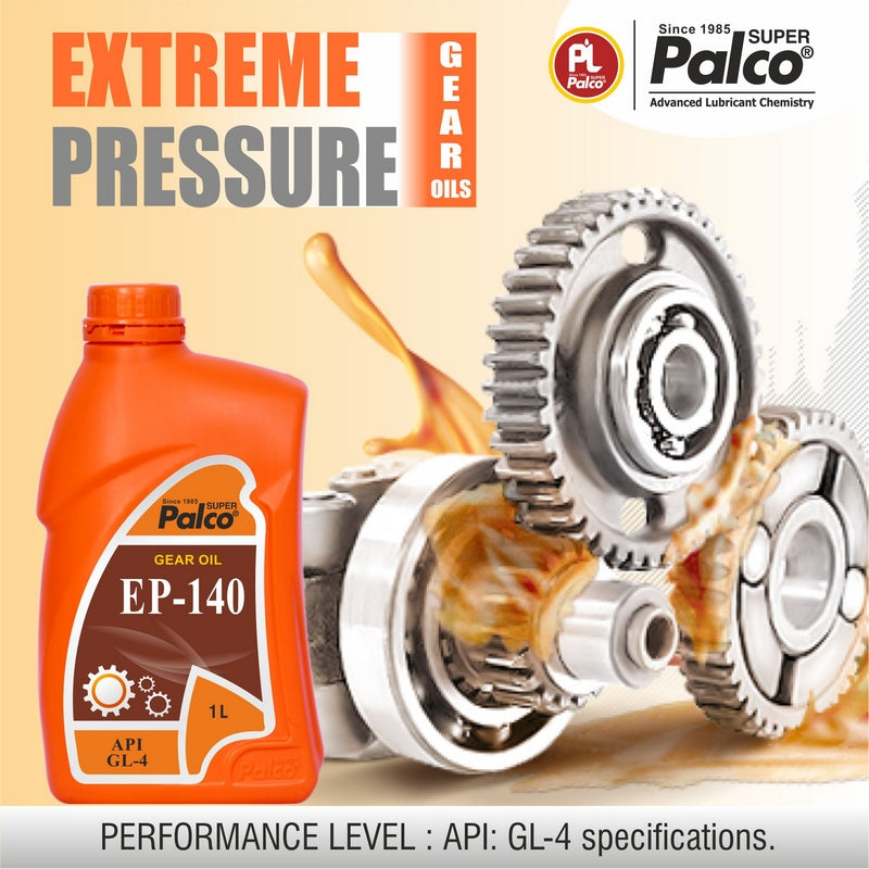 Palco EP 140 API: GL-4, Premium Gear Oil for Gearboxes and Lubricants Palco EP 140 API: GL-4, Premium Gear Oil for Gearboxes and Lubricants