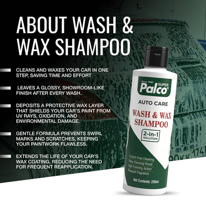 Wash & Wax Shampoo