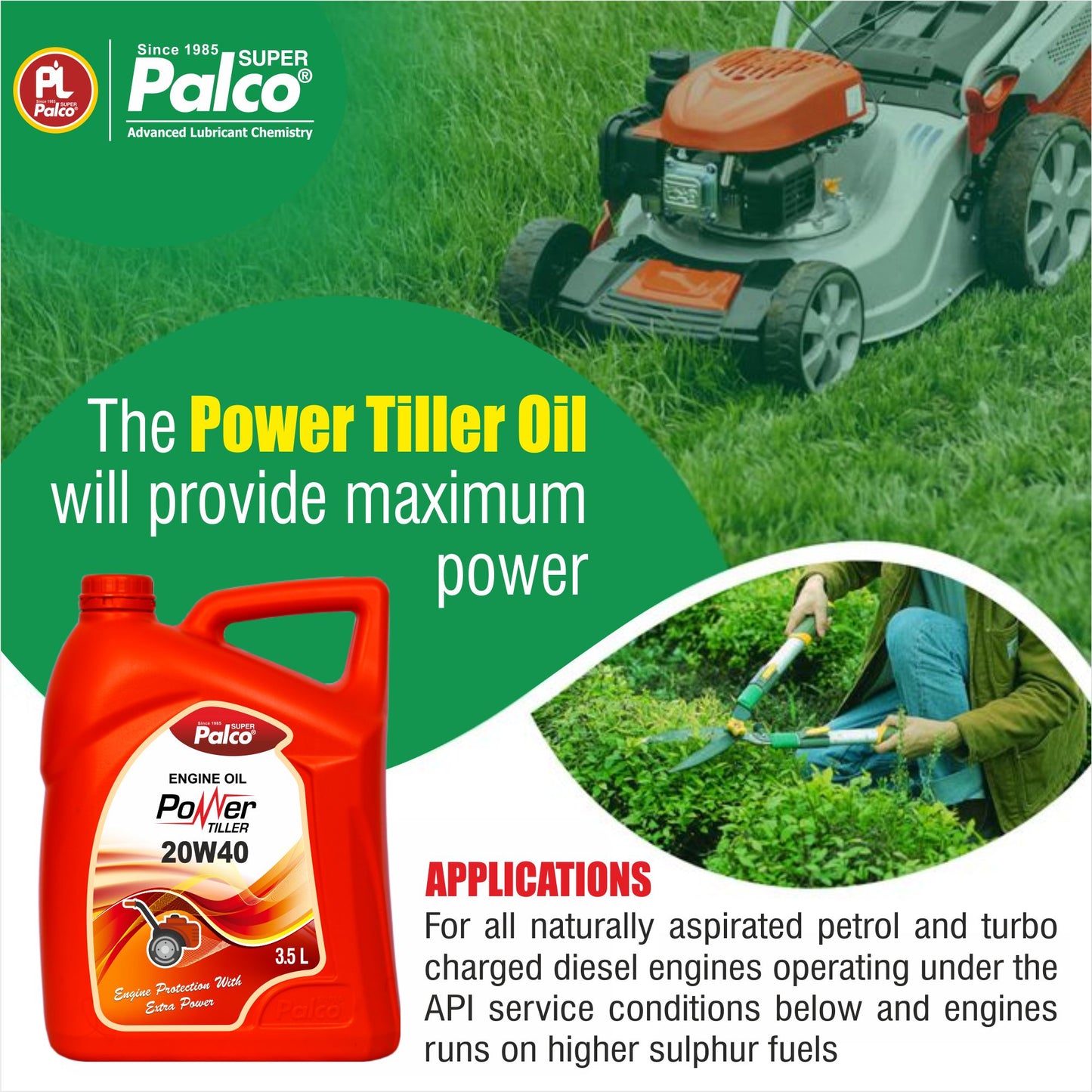 POWER Tiller 20W40