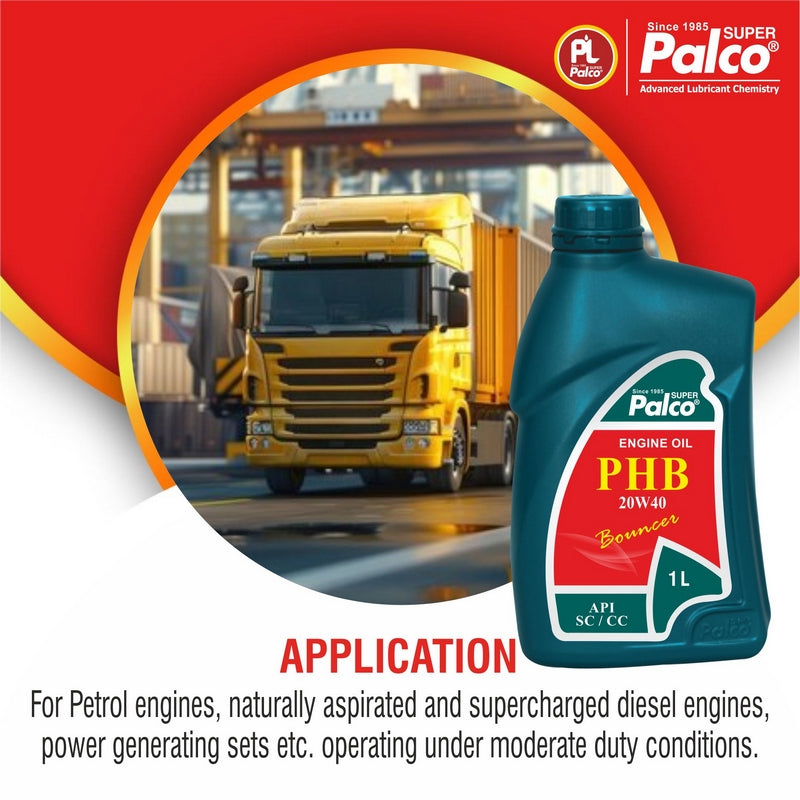 PALCO PHB 20W40 Bouncer, SC/CC Multigrade Engine Oil PALCO PHB 20W40 Bouncer, SC/CC Multigrade Engine Oil
