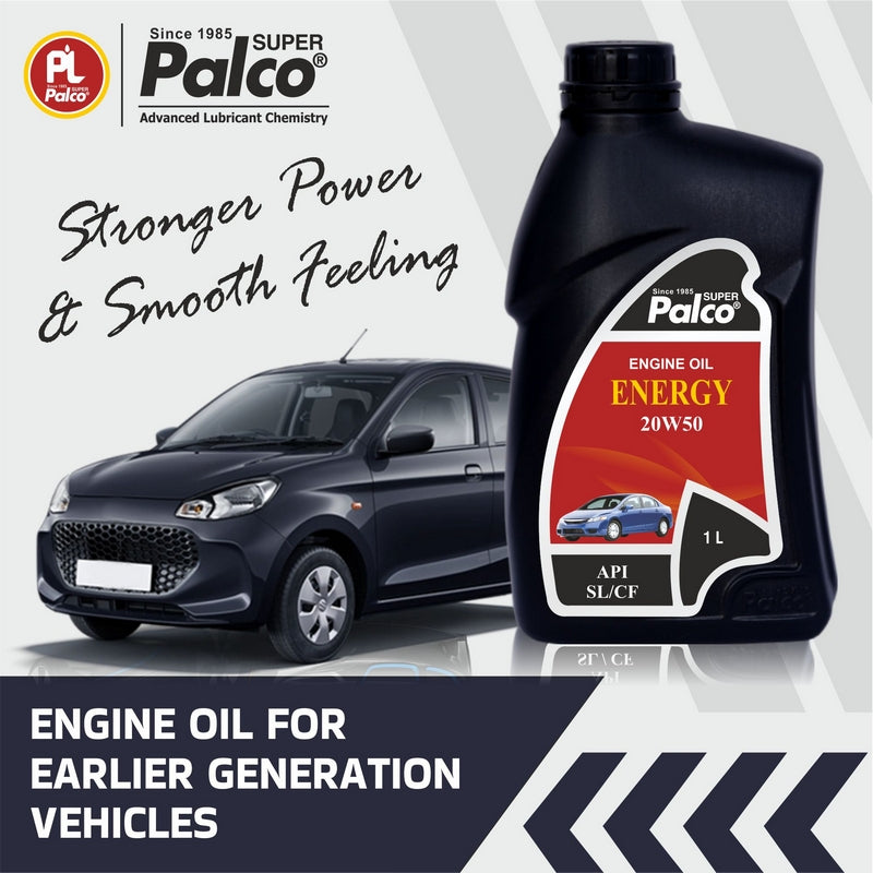 Palco Energy 20W50, API grade SL/CF, Petrol, Diesel, CNG/LPG Vehicles
Palco Energy 20W50, API grade SL/CF, Petrol, Diesel, CNG/LPG Vehicles