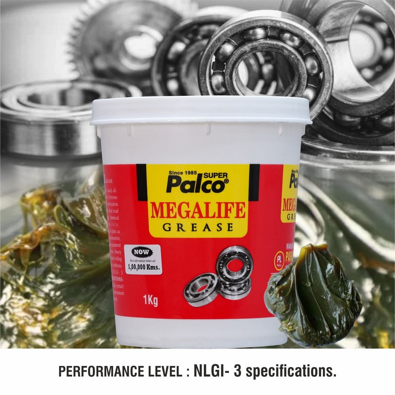 Palco Megalife NLGI3 Multipurpose Lithium Base All Purpose Grease Palco Megalife NLGI3 Multipurpose Lithium Base All Purpose Grease