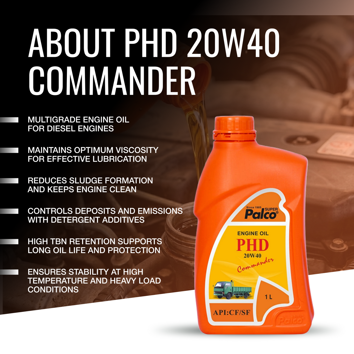 PHD 20W40 (Commander)