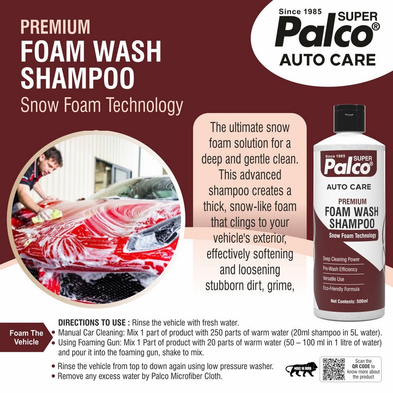 Premium Foam Wash Shampoo for Cars & Bikes, Buy Direct Premium Foam Wash Shampoo for Cars & Bikes, Buy Direct