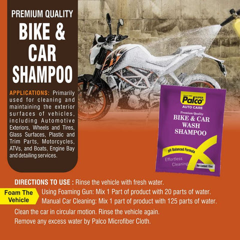 PALCO BIKE & CAR WASH shampoo